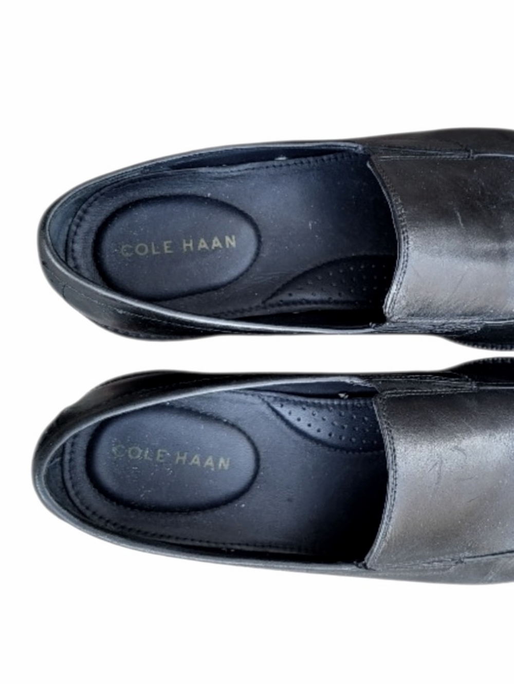 Cole Haan Grand Buckland Black Leather Slip Loafer Shoe Lenox Venetian Men 12 - Picture 6 of 10